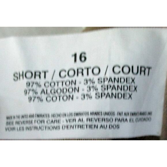 Gloria Vanderbilt Women's Brown Mid Rise Straight Leg  Pants NWY Size16 Short - Picture 9 of 11